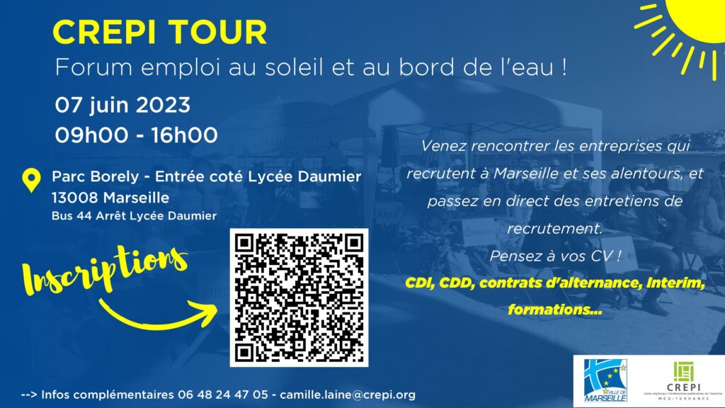 Forum emploi à Marseille 7 juin 