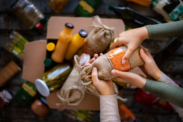 distribution colis alimentaires